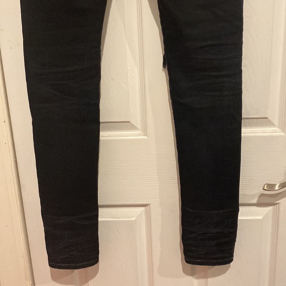 Amiri faded black mx1 skinny jeans, men’s 31us - Picture 11 of 15